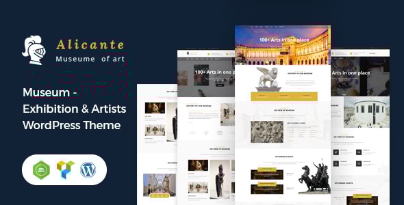 Alicante - Museum & Exhibition WordPress Theme Logo